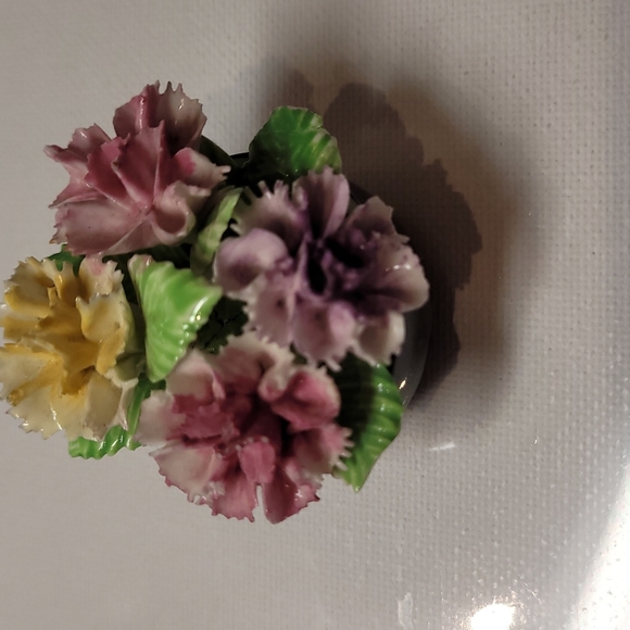 Coalport porcelain bone China flower pots 2"-1.5" baskets - Picture 2 of 5